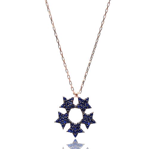 Five Star Pendant Turkish Wholesale Handmade 925 Sterling Silver